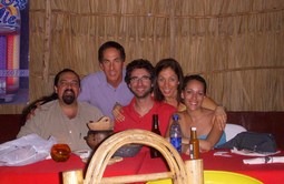 Dr Fields With Other Docs At The Final Dinner