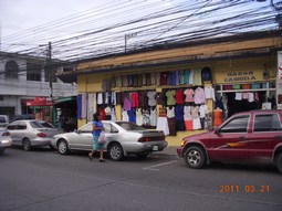 Local Street Scene In The Main City