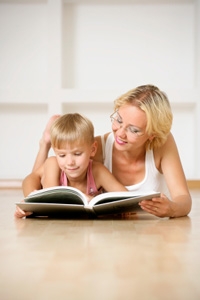 Mother Child Reading