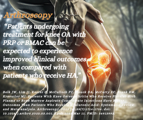 Knee Arthritis. Arthroscopy.2023