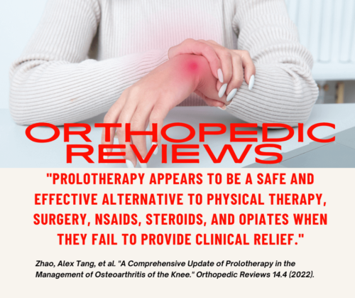 Arthritis. Orthopedic Reviews