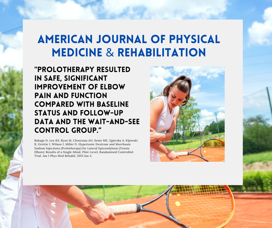 Tennis Elbow Treatment Peter A. Fields, MD, DC